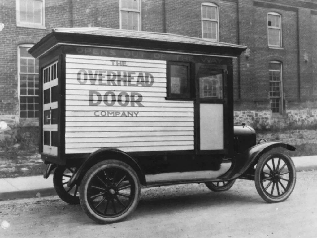 Overhead Door Company Vintage Truck
